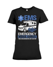 EMS Emergency Medical services Premium Fit Ladies Tee tile