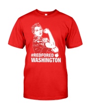 RED for ED - Teacher Strong Washington Classic T-Shirt front