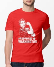RED for ED - Teacher Strong Washington Classic T-Shirt lifestyle-mens-crewneck-front-13