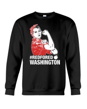 RED for ED - Teacher Strong Washington Crewneck Sweatshirt thumbnail