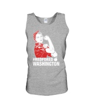 RED for ED - Teacher Strong Washington Unisex Tank thumbnail