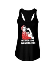 RED for ED - Teacher Strong Washington Ladies Flowy Tank thumbnail