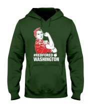 RED for ED - Teacher Strong Washington Hooded Sweatshirt thumbnail