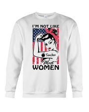 Teacher - I'm not most like Women Crewneck Sweatshirt thumbnail
