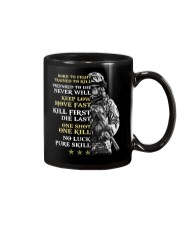 Veteran - Born to Fight - No Luck - Pure Skill Mug thumbnail