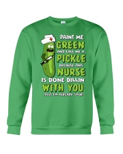 Nurse - Paint Me Green Crewneck Sweatshirt thumbnail
