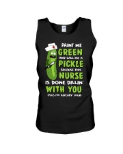 Nurse - Paint Me Green Unisex Tank thumbnail