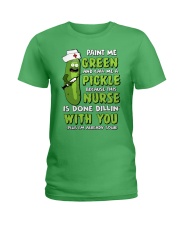 Nurse - Paint Me Green Ladies T-Shirt thumbnail