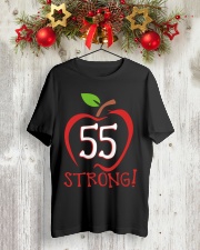 Teacher - 55 Strong Classic T-Shirt lifestyle-holiday-crewneck-front-2