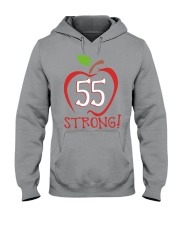 Teacher - 55 Strong Hooded Sweatshirt thumbnail