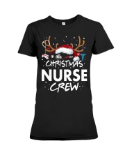 Christmas Nurse Crew Premium Fit Ladies Tee thumbnail