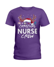 Christmas Nurse Crew Ladies T-Shirt thumbnail