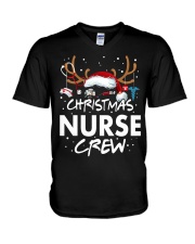 Christmas Nurse Crew V-Neck T-Shirt thumbnail
