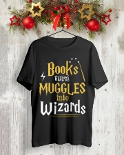 Teacher - Books Wizards Classic T-Shirt lifestyle-holiday-crewneck-front-2