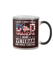 Dad Grandpa - Veteran Rock Them Color Changing Mug thumbnail