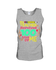 My Teacher Survived 100 Days of Me Unisex Tank thumbnail