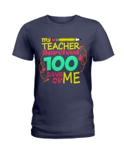 My Teacher Survived 100 Days of Me Ladies T-Shirt thumbnail