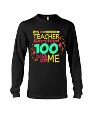 My Teacher Survived 100 Days of Me Long Sleeve Tee thumbnail