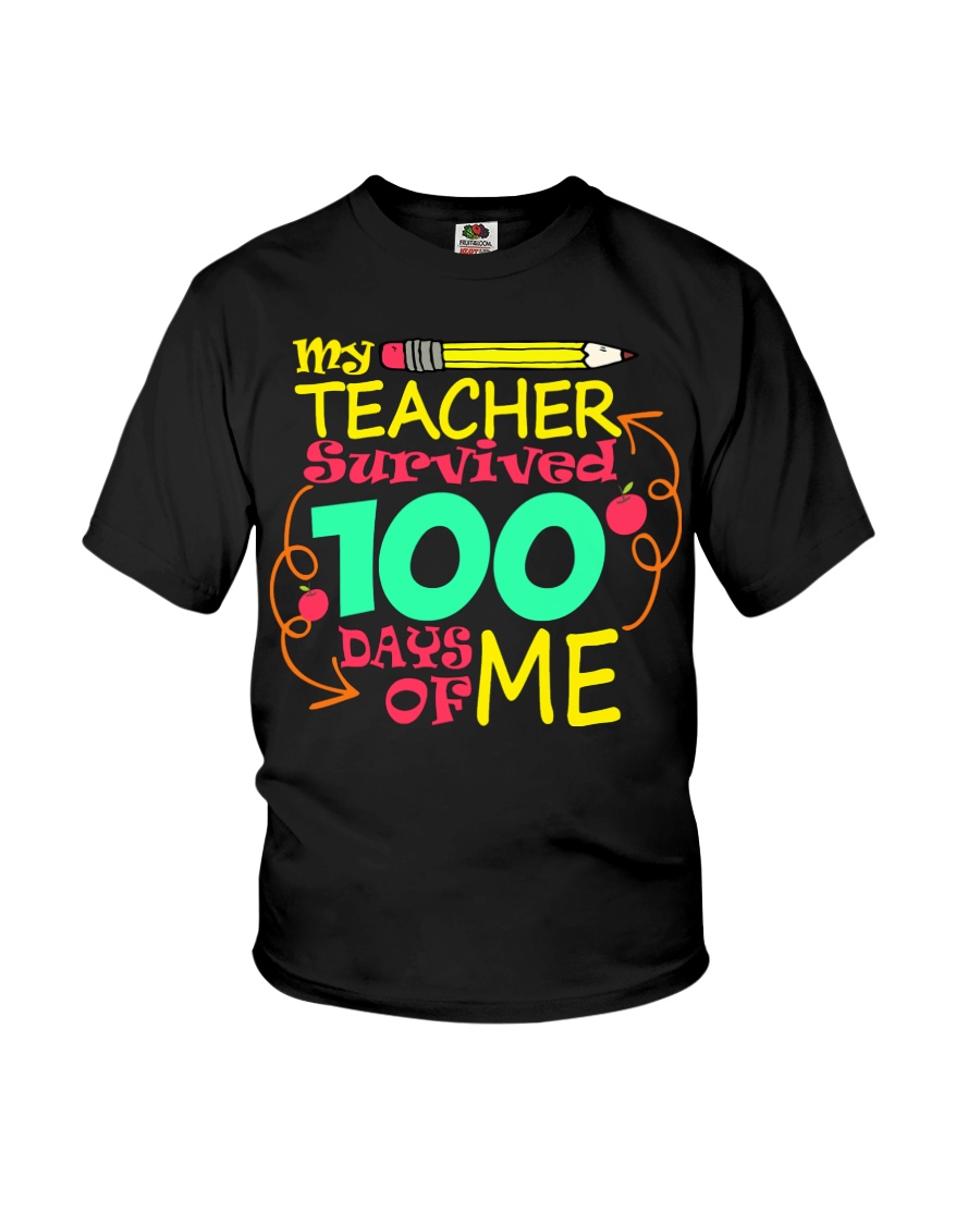 My Teacher Survived 100 Days of Me Youth T-Shirt