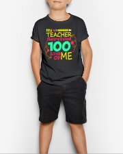 My Teacher Survived 100 Days of Me Youth T-Shirt lifestyle-youth-tshirt-front-1