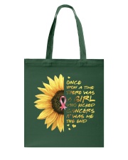 A Girl who kicked Cancers Tote Bag thumbnail