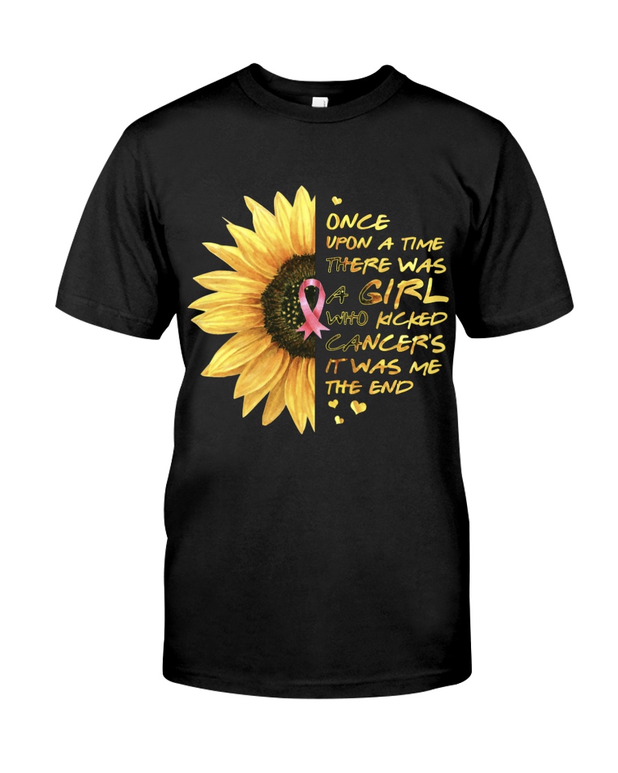 A Girl who kicked Cancers Classic T-Shirt
