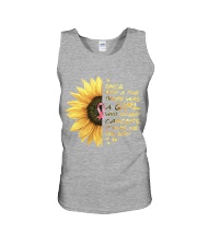 A Girl who kicked Cancers Unisex Tank thumbnail