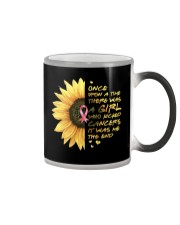 A Girl who kicked Cancers Color Changing Mug thumbnail