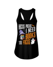 Hocus Pocus I need books to focus Ladies Flowy Tank thumbnail