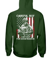 Veteran - I am Old Hooded Sweatshirt thumbnail