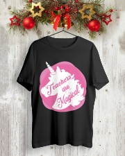 Teacher Are Magical Classic T-Shirt lifestyle-holiday-crewneck-front-2