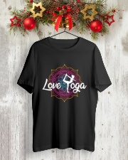 Love Yoga Classic T-Shirt lifestyle-holiday-crewneck-front-2