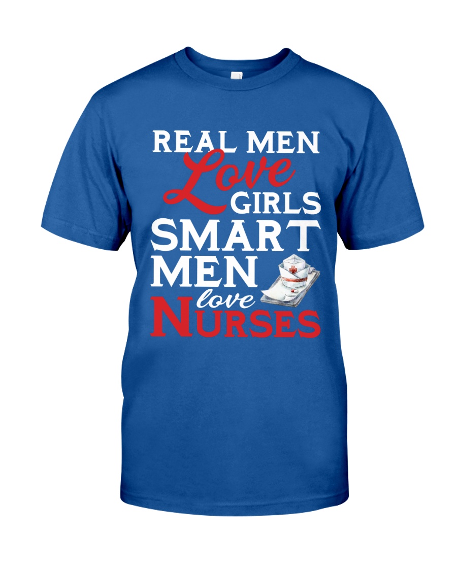 Smart Men Love Nurses Classic T-Shirt
