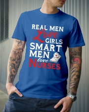 Smart Men Love Nurses Classic T-Shirt lifestyle-mens-crewneck-front-6
