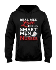 Smart Men Love Nurses Hooded Sweatshirt thumbnail