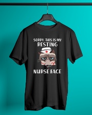 Resting Nurse Face Classic T-Shirt lifestyle-mens-crewneck-front-3