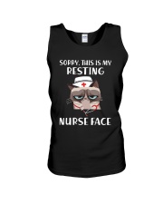 Resting Nurse Face Unisex Tank thumbnail