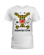 Dispatcher Crew - Merry Christmas Ladies T-Shirt tile