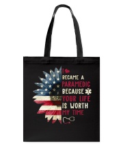 Paramedic - July 4th Tote Bag thumbnail