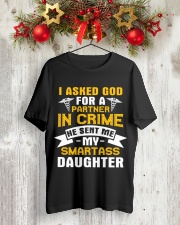 Nurse - Smartass Daughter Classic T-Shirt lifestyle-holiday-crewneck-front-2