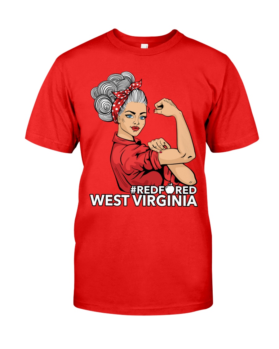 West Virginia Strong Teacher - RedforED Classic T-Shirt