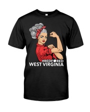 West Virginia Strong Teacher - RedforED Premium Fit Mens Tee thumbnail