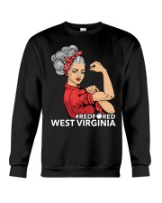 West Virginia Strong Teacher - RedforED Crewneck Sweatshirt thumbnail