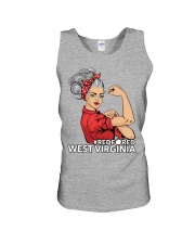West Virginia Strong Teacher - RedforED Unisex Tank thumbnail