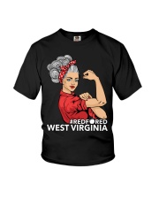 West Virginia Strong Teacher - RedforED Youth T-Shirt thumbnail