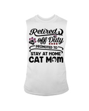 Retired - Stay at Home Cat Mom Sleeveless Tee thumbnail