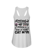Retired - Stay at Home Cat Mom Ladies Flowy Tank thumbnail