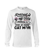 Retired - Stay at Home Cat Mom Long Sleeve Tee thumbnail
