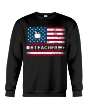 Teacher Flag Crewneck Sweatshirt thumbnail