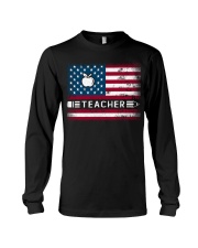 Teacher Flag Long Sleeve Tee thumbnail